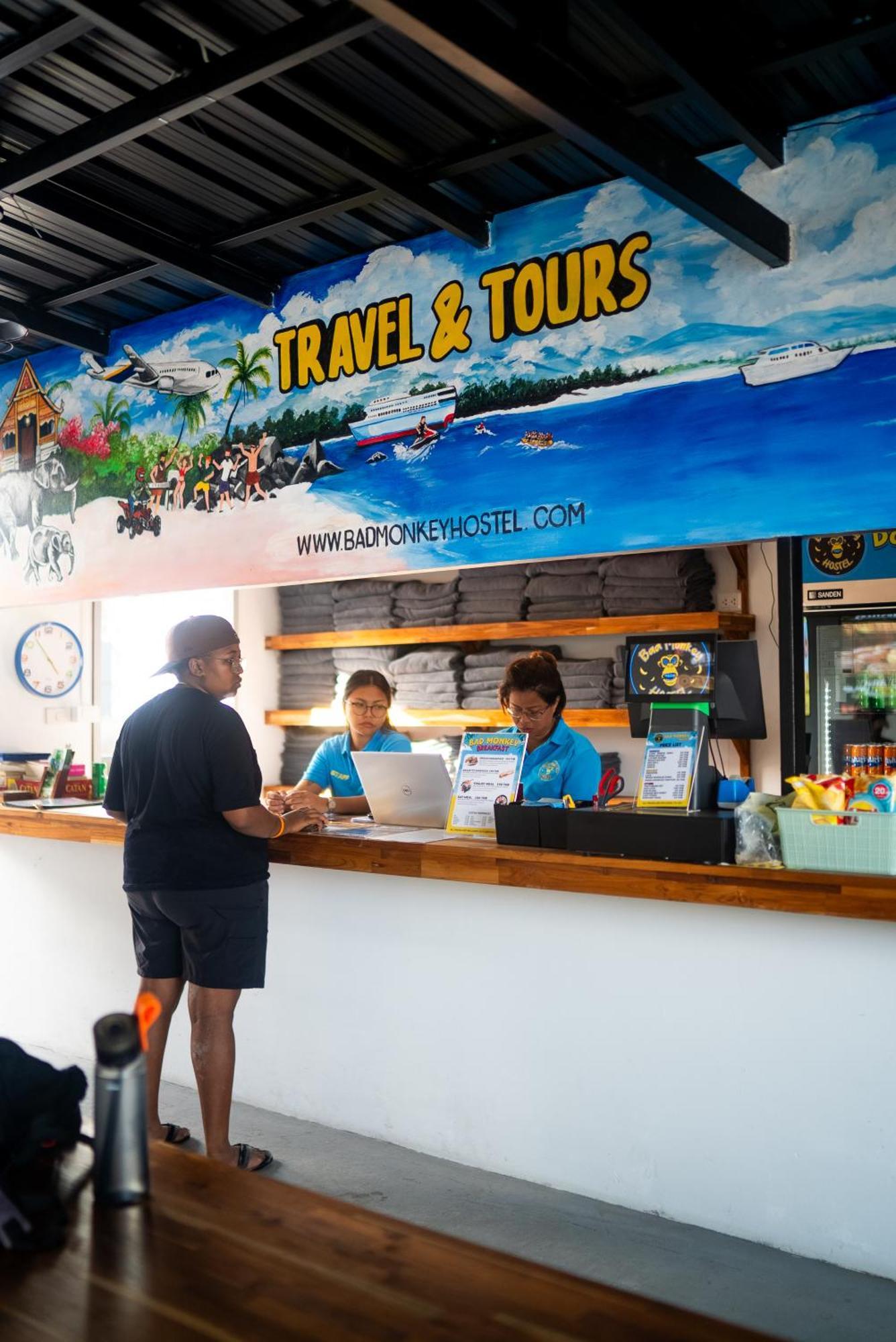 'צ'אוונג ביץ Bad Monkey Samui Hostel מראה חיצוני תמונה
